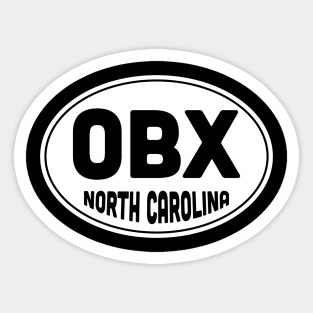 Outer Banks OBX Location North Carolina Sticker